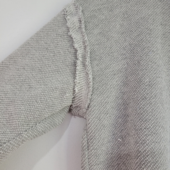 Sundance Annabeth Zip Hoodie Floral Embroidered Gray Women's Size Small - Picture 6 of 10